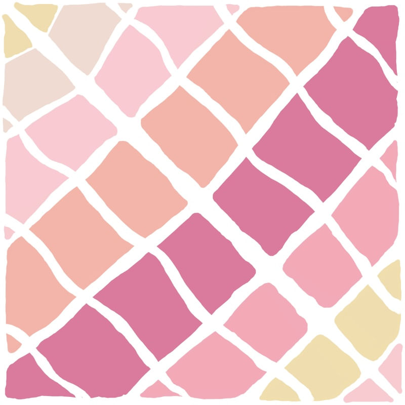 SÉRIE TILE POOL II - PEACH