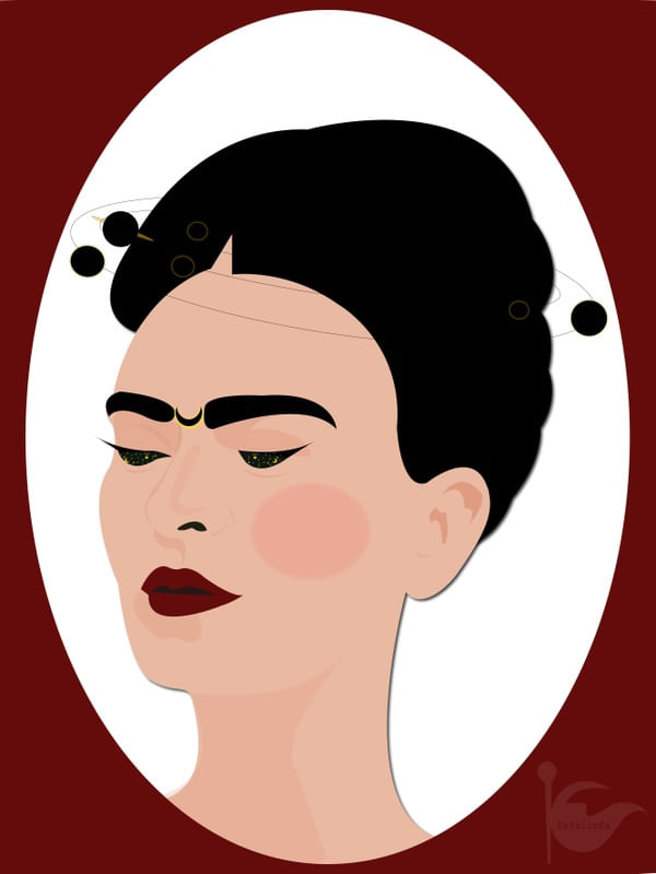 MULHERES UNIVERSAIS "FRIDA" POR KETELINDA