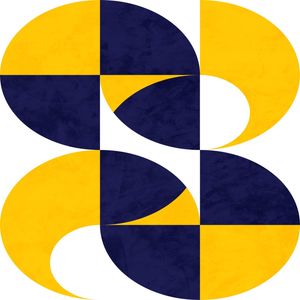 ABSTRATO GEOMETRICO - 386D - Q