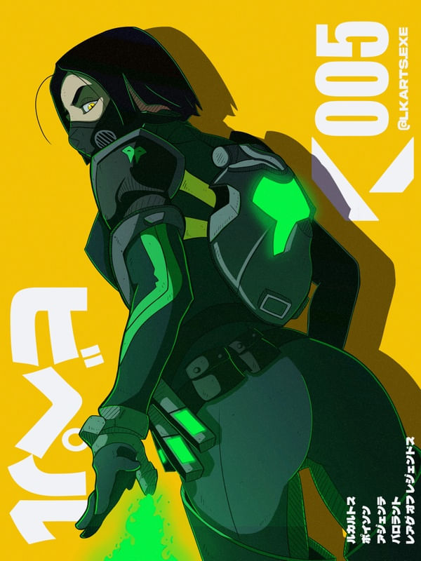 FANART - VIPER, VALORANT - YELLOW EDITION
