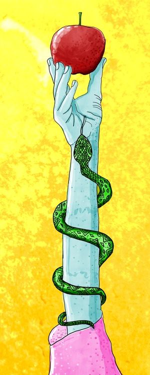A SERPENTE E A MAÇÃ