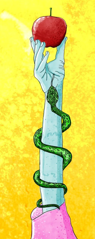 A SERPENTE E A MAÇÃ