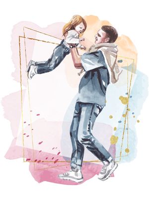 PAI E FILHA - POR PAULA NANI