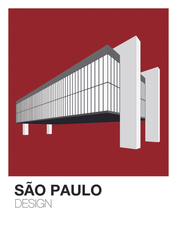 SÃO PAULO DESIGN-ARTE MASP VERMELHO