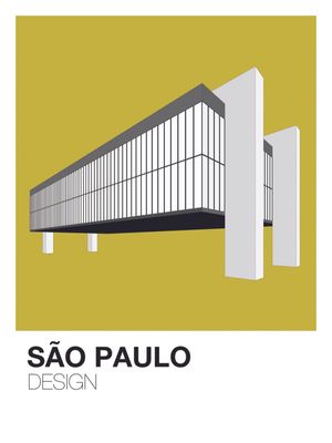 SÃO PAULO DESIGN-ARTE MASP AMARELO