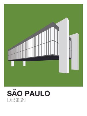 SÃO PAULO DESIGN-ARTE MASP VERDE