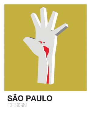 SÃO PAULO DESIGN-ARTE MONUMENTO MÃO AMARELO
