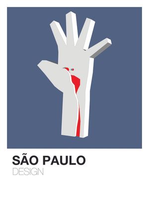 SÃO PAULO DESIGN-ARTE MONUMENTO MÃO AZUL