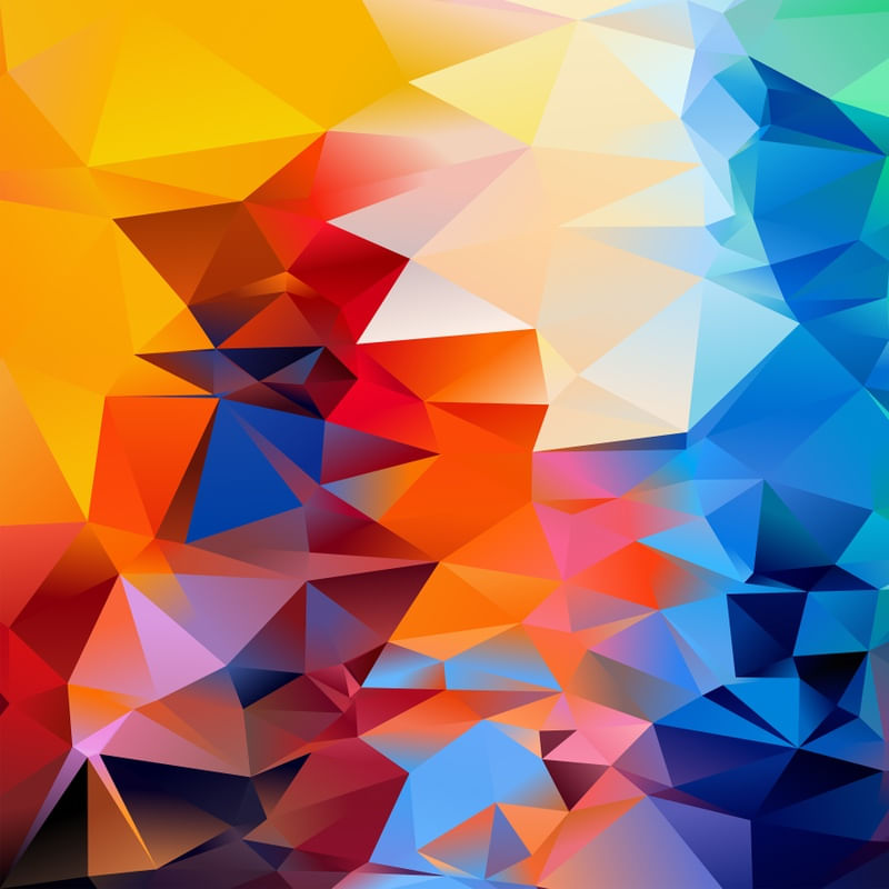 LOW POLY - 120X120 - 09B1- Q