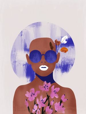 PORTRAIT FLORAL BY TAS