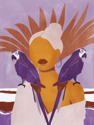 TROPICAL GIRL BY TAS