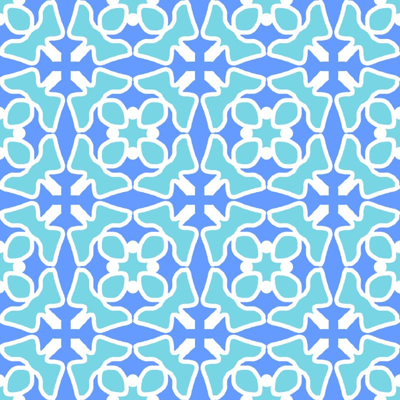 TILE ANGEL BLUE