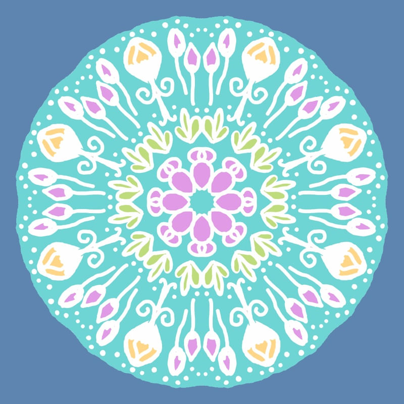 DENIM MANDALA