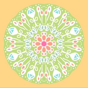 YELLOW MANDALA