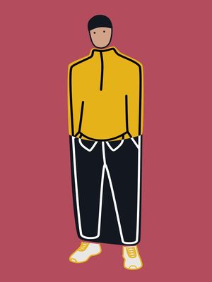 HAND IN POCKET