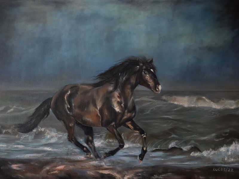 PINTURA DE CAVALO