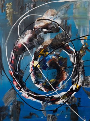 PINTURA ABSTRATA HIPNOSE 1