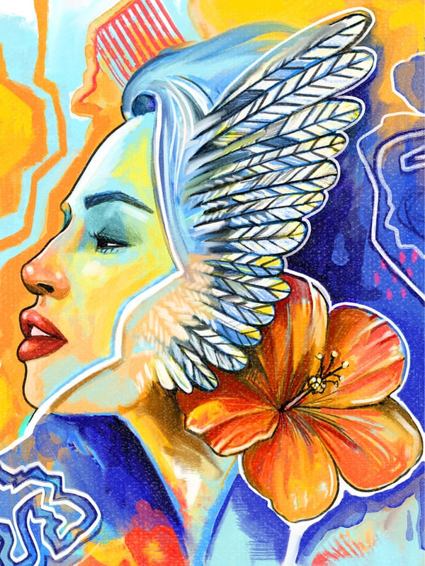 THOUGHTFUL WOMAN