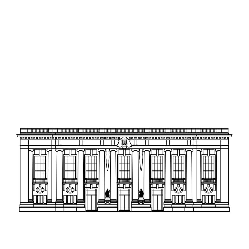 PORTO ALEGRE ILUSTRADA - PALACIO PIRATINI I