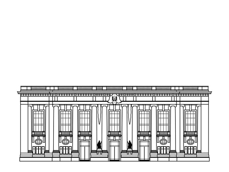 PORTO ALEGRE ILUSTRADA - PALACIO PIRATINI II