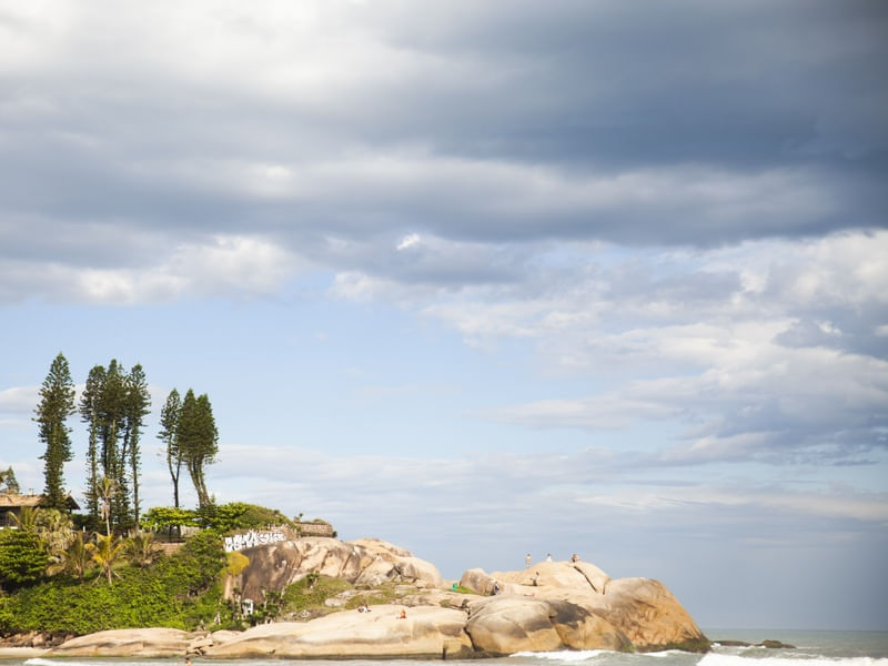 COSTÃO ROCHOSO - PRAIA DE JOAQUINA