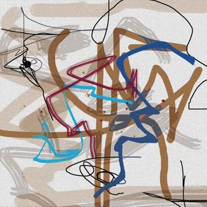 ABSTRACT PAINTING - FINE ART #004