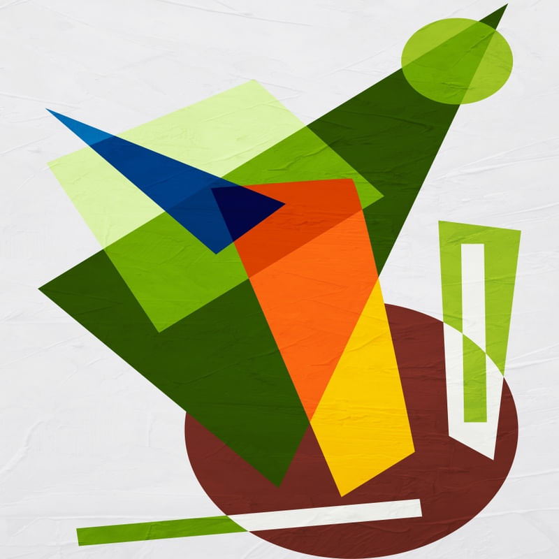 ABSTRATO GEOMETRICO - 145A4 - Q