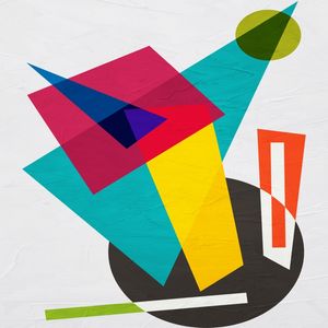 ABSTRATO GEOMETRICO - 145A3 - Q