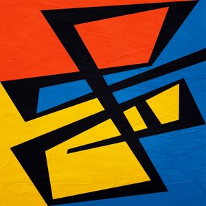 ABSTRATO GEOMETRICO - 440B - Q
