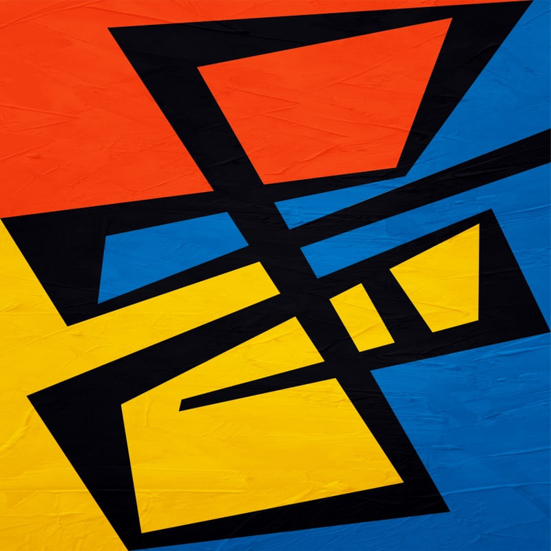 ABSTRATO GEOMETRICO - 440B - Q