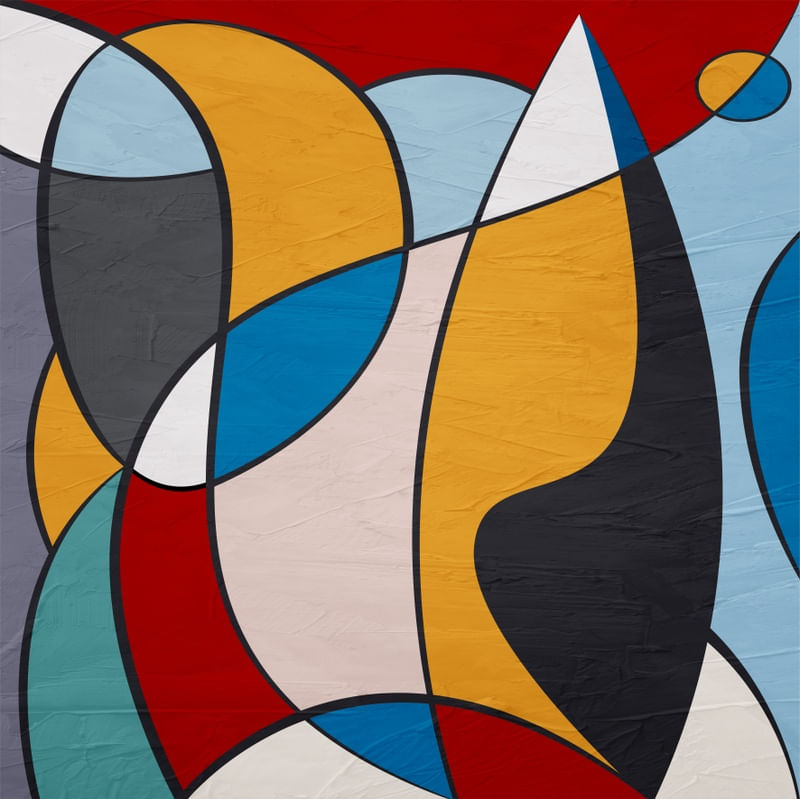 ABSTRATO GEOMETRICO - 438A - Q