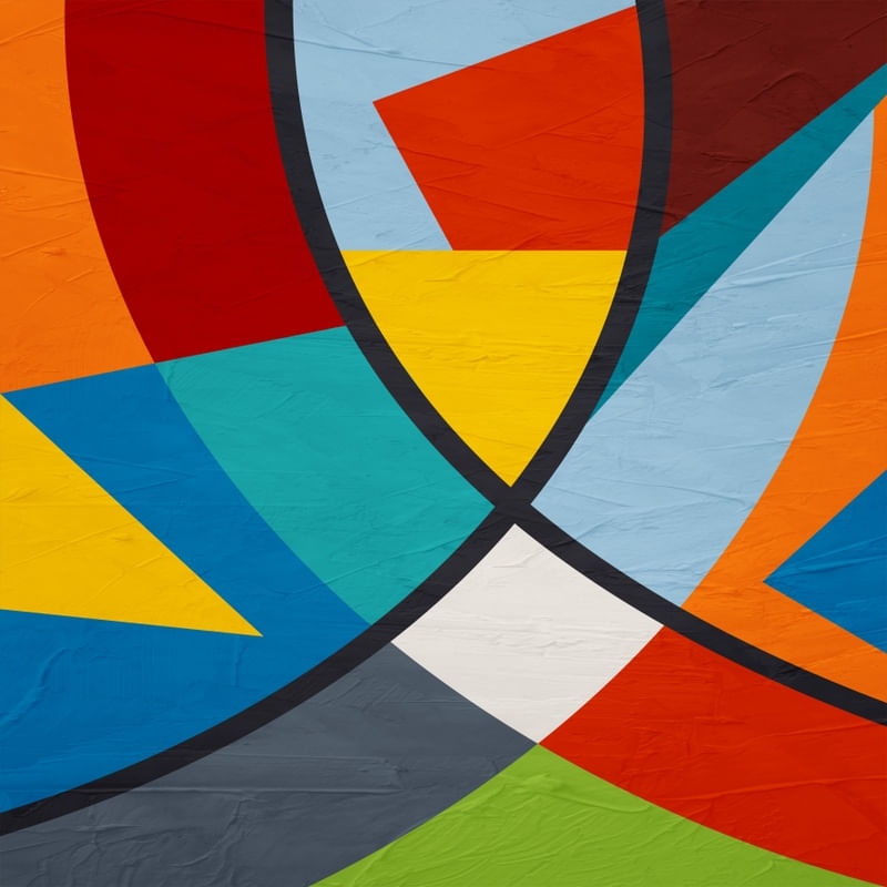 ABSTRATO GEOMETRICO - 439A - Q