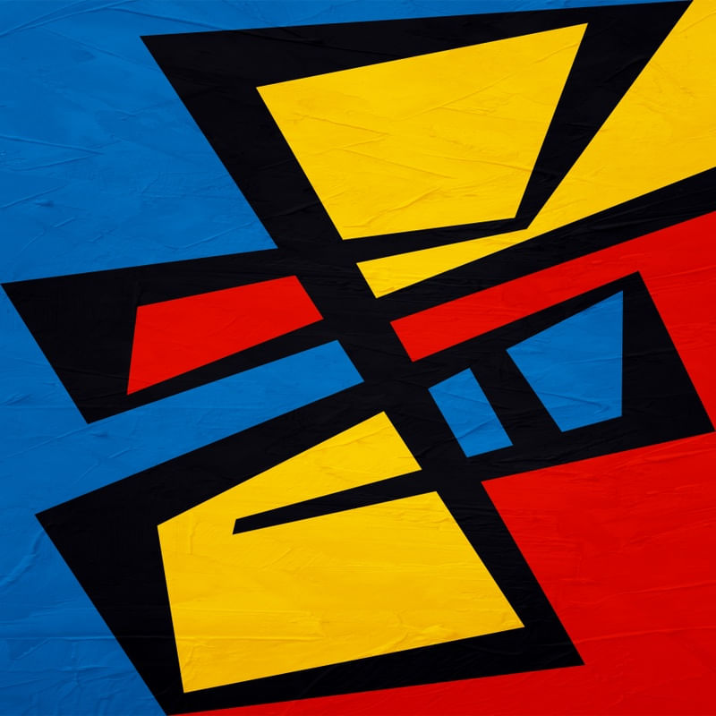 ABSTRATO GEOMETRICO - 440A - Q