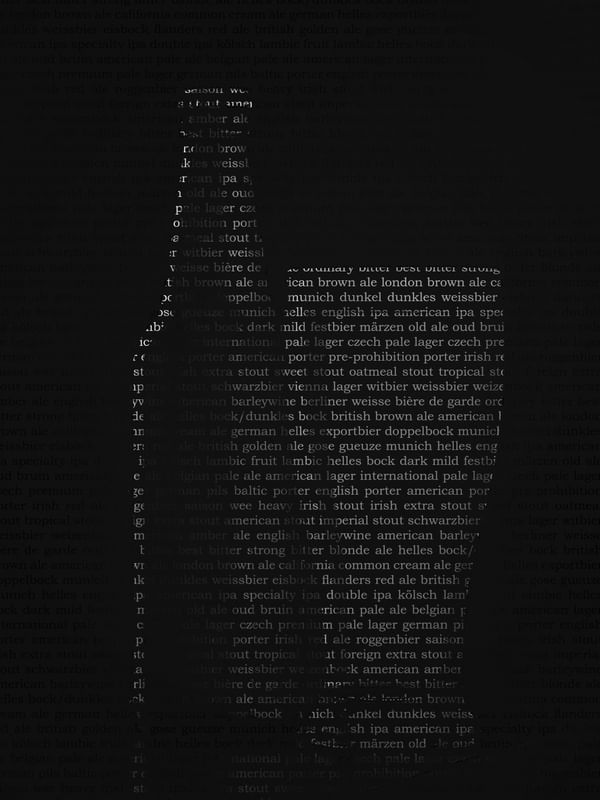 BEER TYPOGRAPHY