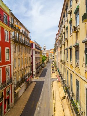 RUA NO CENTRO DE LISBOA