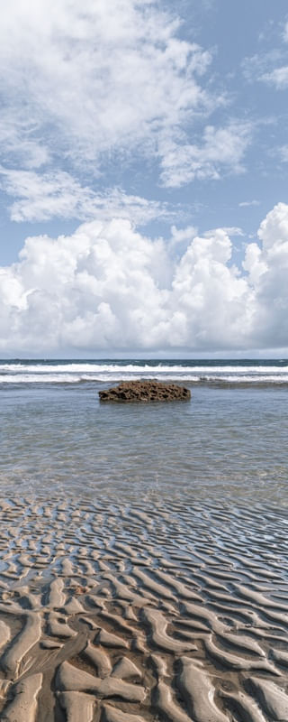 È COMO VER O CHÃO DO MAR