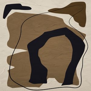 ABSTRATO ORGÂNICO - 154A - Q
