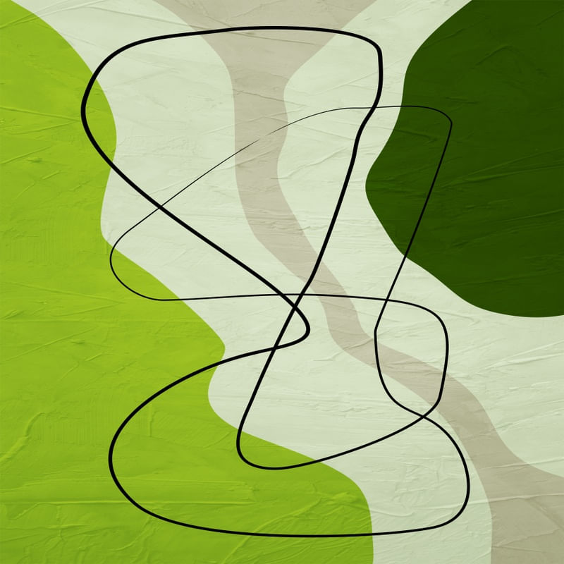 ABSTRATO ORGÂNICO - 155A3 - Q