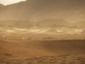 AS DUNAS DE FLORIPA AO ENTARDECER