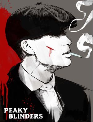 TOMMY SHELBY PORTRAIT