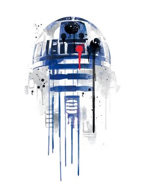 WATERCOLOR R2D2