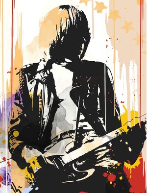 JOHNNY RAMONE POP ART