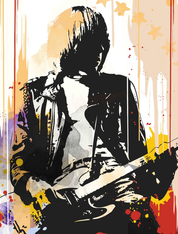 JOHNNY RAMONE POP ART