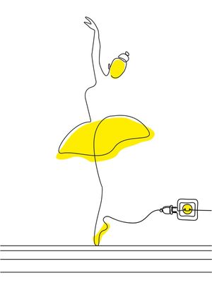 BAILARINA ILUMINADA