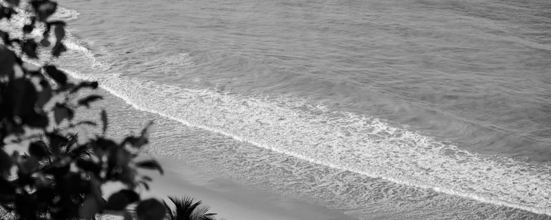 PRAIA DE COQUEIRINHO - PARAÍBA - PANORAMICO III - P&B