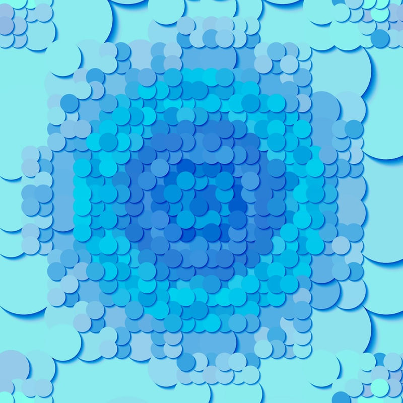 CONFETE AZUL