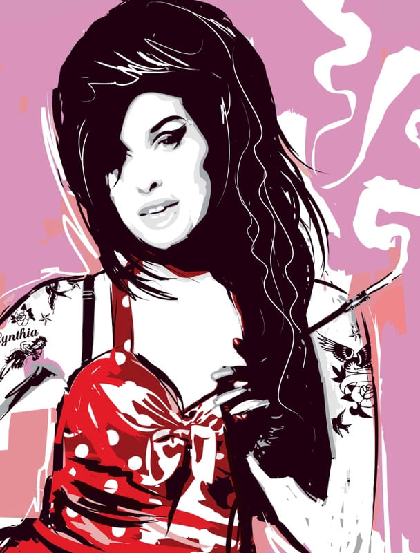 AMY WINEHOUSE POP STYLE
