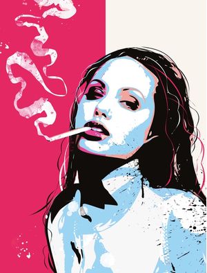 ANGELINA JOLIE POP ART