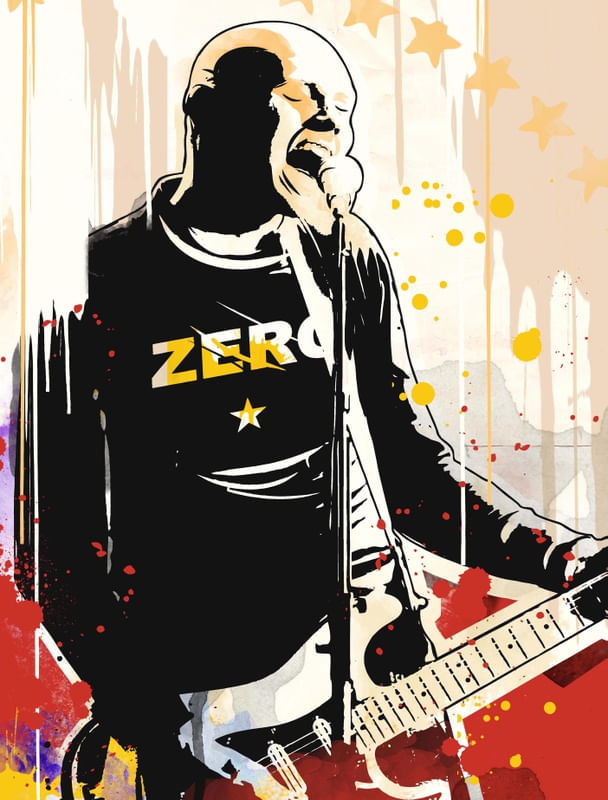 BILLY CORGAN POP ART