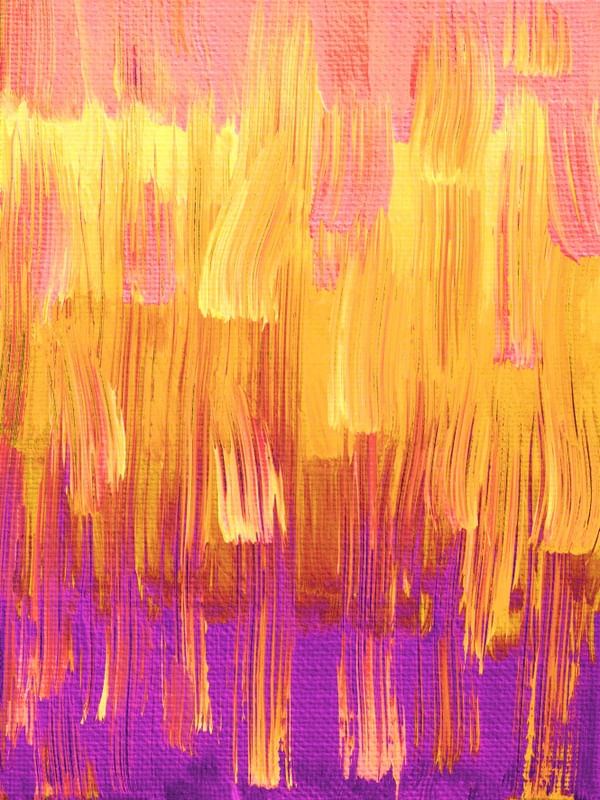 COLOR STROKES 1, COLORIDO VIBRANTE ABSTRATO PINCELADAS PINTURA